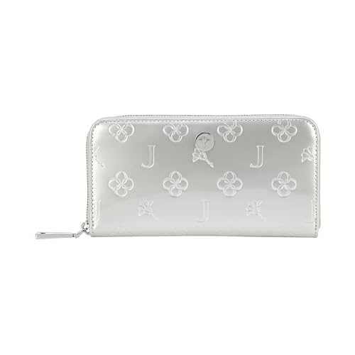 Joop! - Geldbörse für Damen, Portemonnaie in Silber, aus Polyester (18,5 X 9,5 X 1 cm) von Joop!