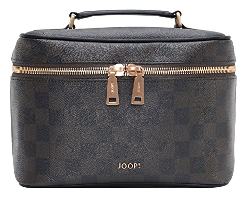 Joop! Women Cortina Piazza Washbag, Kulturbeutel in Dunkelbraun, Kosmetiktasche von Joop!