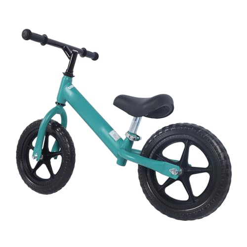 Jopwkuin Laufrad, 2 Räder, Kohlenstoffstahl, 10 Zoll, Übungs-Balance-Fähigkeit, Kleinkind-Fahrrad, Verstellbare Sitzhöhe, Verhindert Verrutschen für von Jopwkuin
