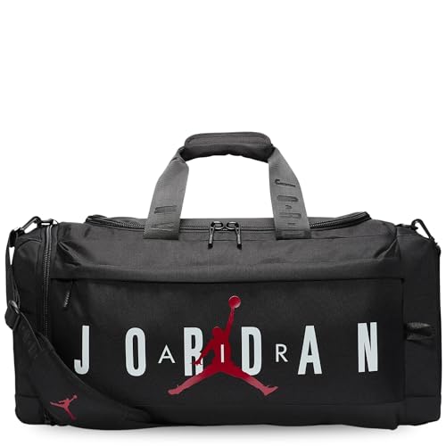 Jordan Velocity Tasche Schwarz 36 L Code SM0920-023, Schwarz/Weiß/Rot, Misura Unica von Jordan