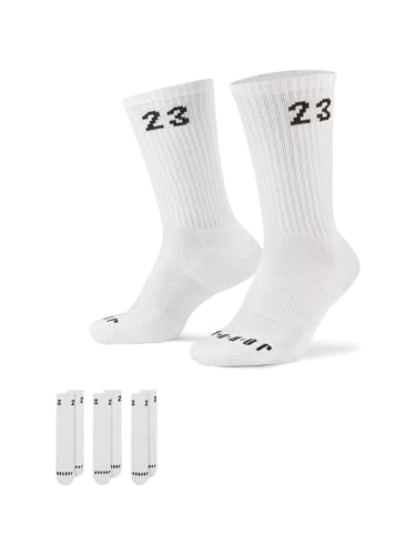 Nike Essential Crew Socken White/Black XL von Jordan