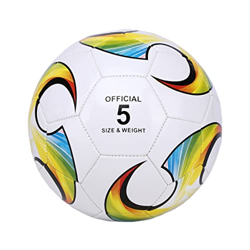 Größe 5 Fußball Fußball Training Ball Textur Outdoor Football Match Football für Jungen und Erwachsene von Jorzer