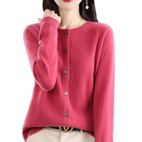 JosuE Women's Cashmere Cardigan Sweater (M,Large) von JosuE