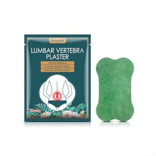 Jotekonoby Muskelpflaster Patch Moxibustion Selbsterhitzende Pads Entspannung Kräuterwirbel zur Linderung von Rückenschmerzen Plus Lendenwirbel Wermut 12 Stück von Jotekonoby