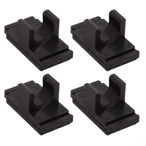 Jotekonoby Set Wagon Card Buckle Attachments Camping of Quartet Resilient Plastic Slide Clamp Repair for Table Camping Folding or Egg Roll Table Brackets von Jotekonoby