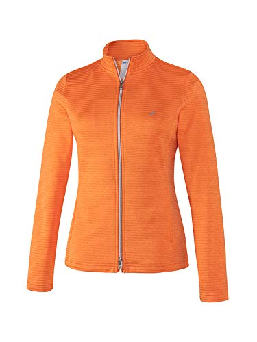Joy Sportswear Peggy Sweatjacke für Damen, langärmelige Zip-Jacke aus hochwertigem Funktionsstoff, das ideale Modell für Outdoor-Sport 42, Melone Melange von Joy Sportswear