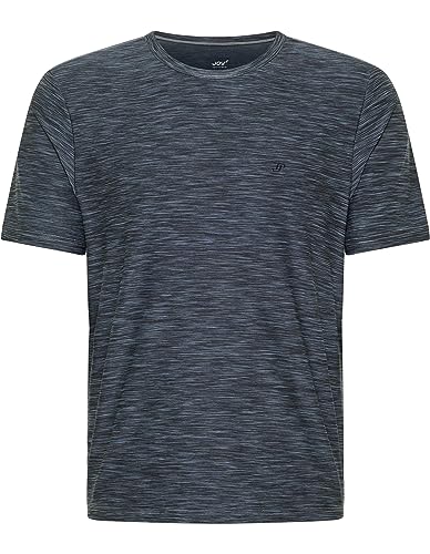 Joy Sportswear Vitus Herren-Sportshirt mit Rundhalsausschnitt und normaler Passform, Kurzarm-Shirt für Sport und Freizeit 52, Grey Melange von Joy Sportswear