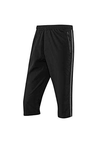 Joy Sportswear Trainingshose RENÉ für Herren, Perfekter Begleiter beim Fitness oder in der Freizeit, kurzes Modell für optimale Bewegungsfreiheit Normalgröße, 52, Black von Joy Sportswear