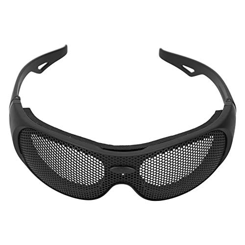 Airsoft Auge Sicherheit Schutzbrille, Winddichte Schutzbrille Taktische Metall Mesh Goggles Radfahren Brille Paintball Brillen Augenschut Paintball-Brille zum Reiten für Taktisches Schießen Militär von Joyzan