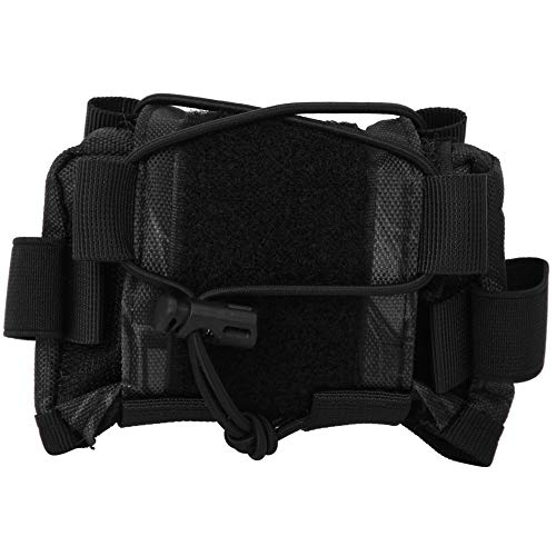 Helm Batterie Tasche, Batterietasche Gegengewichtstasche Taktische Ausgleichsgewicht Tasche Gegengewicht Helmzubehör Klett Akku Aufbewahrungstasche Ausgleichsgewichtstasche Airsoft Jagdzubehör von Joyzan