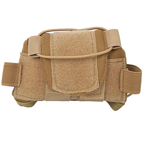 Joyzan Helm Batterie Tasche, Batterietasche Gegengewichtstasche Taktische Ausgleichsgewicht Tasche Gegengewicht Helmzubehör Klett Akku Aufbewahrungstasche Ausgleichsgewichtstasche Airsoft Jagdzubehör von Joyzan