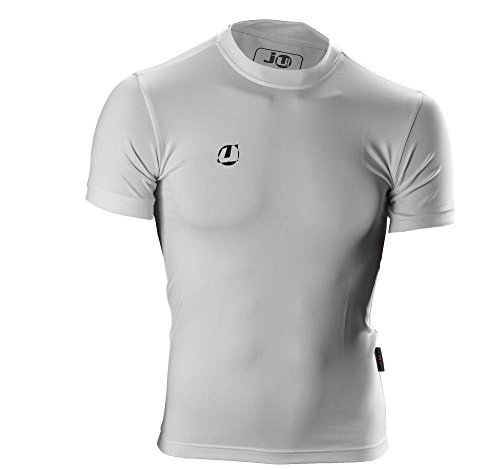 Ju-Sports Compression Shirt Kurzarm weiß von Ju-Sports