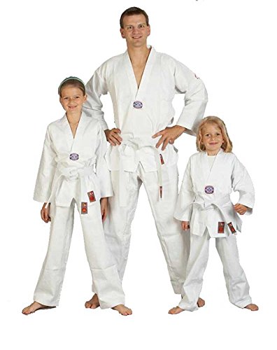 Ju-Sports Taekwondo-Anzug to Start mit Weißgurt, 9401, Gr. 200 von Ju-Sports