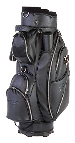 JuCad Bag Style I Golftasche I Außentasche I Schirmfach I Farbe Schwarz von JuCad