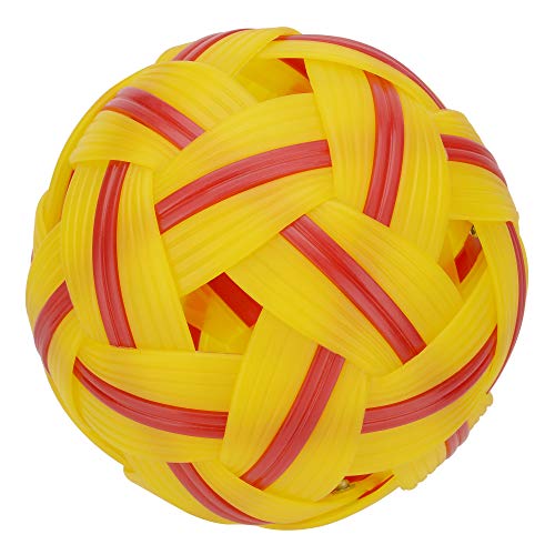 Juggle Pro Sepak Takraw Ball, Kick-Volleyball, SPEKTAKULÄRER Sport aus Südostasien. Ball Durchmesser 15 cm von Juggle Pro