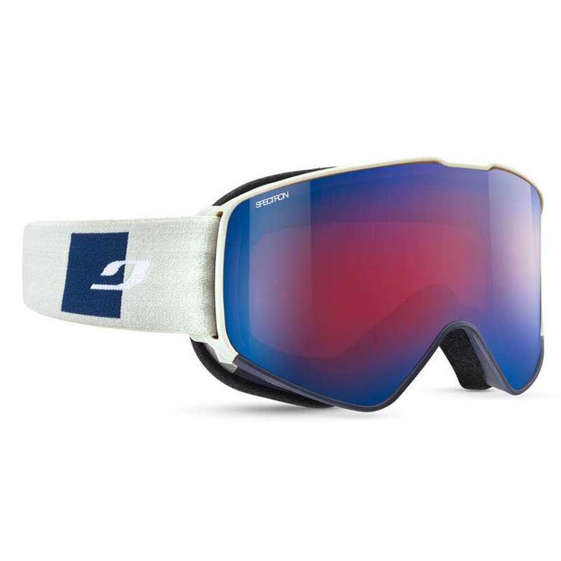 Julbo Alpha Polarized Ski Goggles Grau Flash Blue Red/CAT3 von Julbo