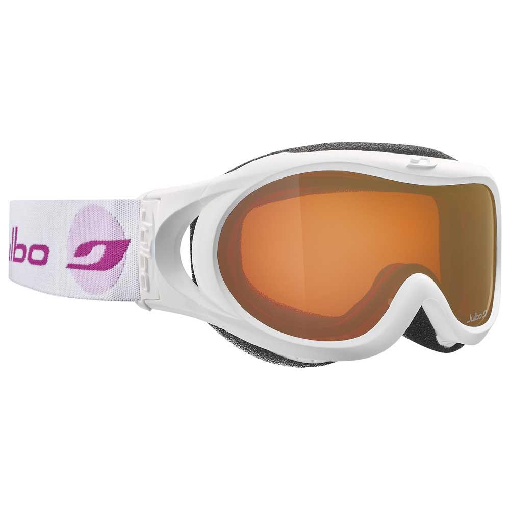 Julbo Astro Ski Goggles Kids Braun,Weiß White / Pink Atmo-Orange/CAT3 von Julbo