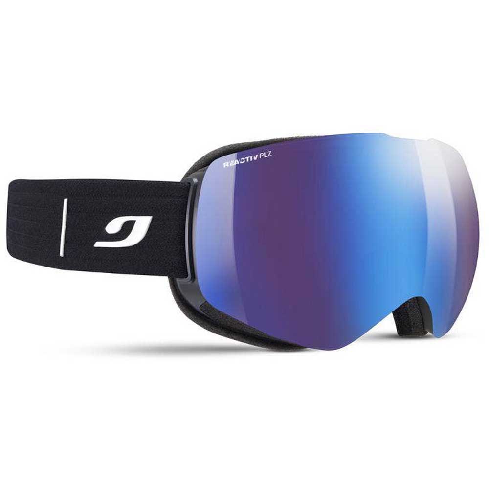 Julbo Shadow Ski Goggles Schwarz Flash Blue Reactiv CAT2-4 Polarized von Julbo