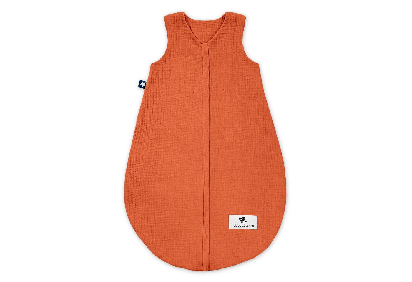 Julius Zöllner Babyschlafsack Sommerschlafsack Musselin rost 86 von Julius Zöllner