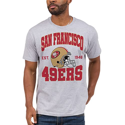 Junk Food Clothing X NFL - San Francisco 49ers Team Helmet Adult Unisex Fan Tee von Junk Food