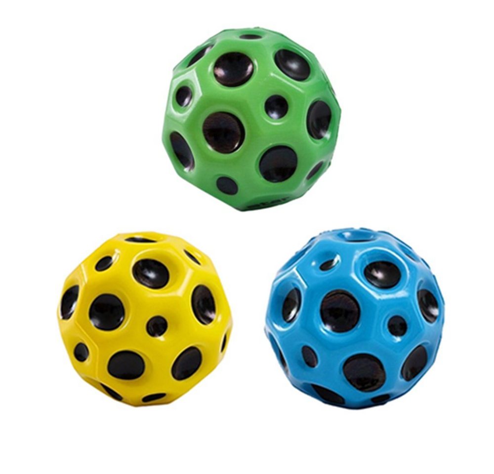 Juoungle Spielball 3 Stück Bounce-Loch-Ball, Space Ball Moonball, Spielzeug Geschenke von Juoungle
