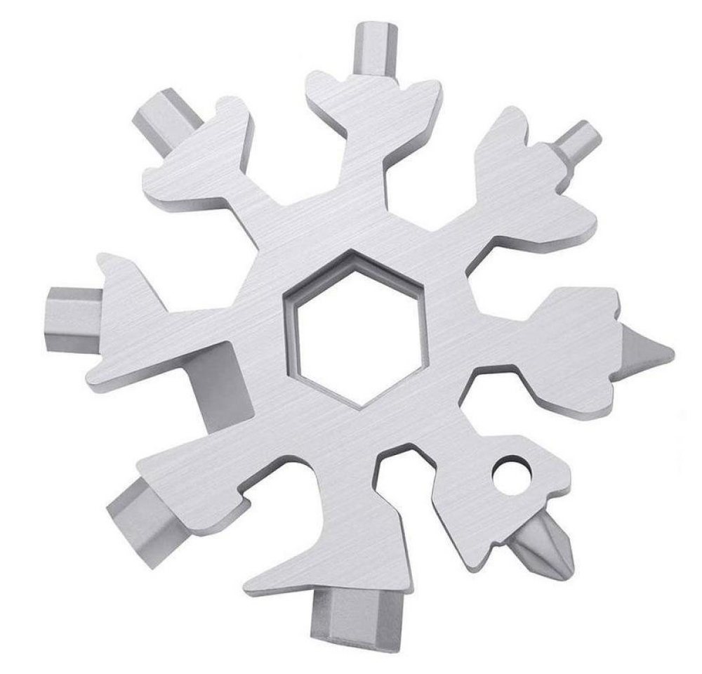 Juoungle Steckschlüssel Schneeflocken-Multi-Werkzeug,  tragbares Multifunktionswerkzeug von Juoungle