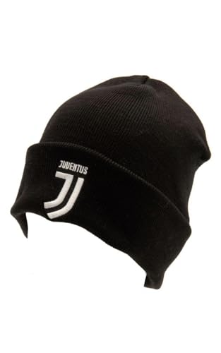 Kopfhörer Juventus Juve Offiziell Mütze Hut JJ schwarz von JUVENTUS