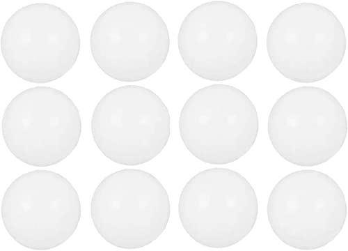 Packung mit 12 weißen Tischtennisbälle ohne Aufdruck von K-Direct