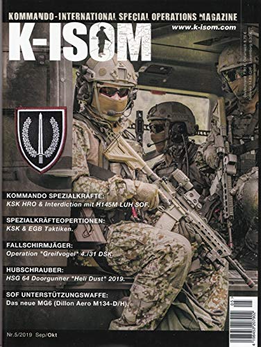 K-ISOM Ausgabe 6/2019 November/Dezember Fallschirmjäger Fernspäher SEK von K-ISOM