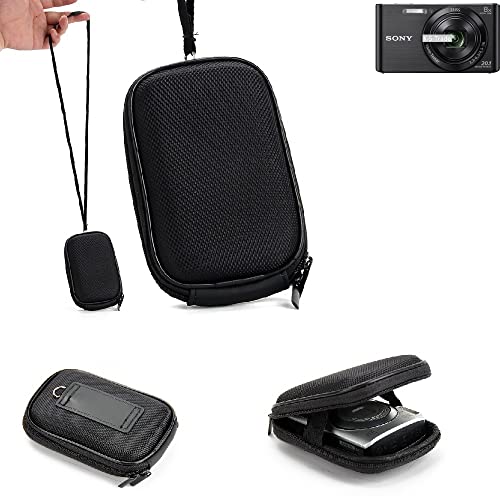 K-S-Trade Für Sony Cyber-Shot DSC-W830 Hülle Hardcase Kamera-Tasche Foto-Tasche Für Sony Cyber-Shot DSC-W830 Für Kompaktkamera Gürteltasche Case von K-S-Trade