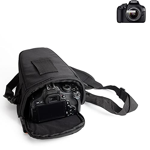 K-S-Trade Kameratasche Für Canon EOS 1200D Kameratasche Fototasche Schultertasche Umhängetasche Für Canon EOS 1200D Colt Für Systemkameras von K-S-Trade