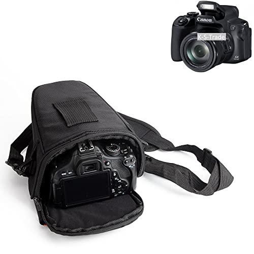 K-S-Trade Kameratasche Für Canon PowerShot SX70 HS Kameratasche Fototasche Schultertasche Umhängetasche Für Canon PowerShot SX70 HS Colt Für von K-S-Trade