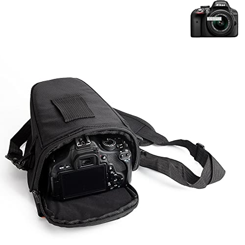 K-S-Trade Kameratasche Für Nikon D3300 Kameratasche Fototasche Schultertasche Umhängetasche Für Nikon D3300 Colt Für Systemkameras Schutzhülle von K-S-Trade