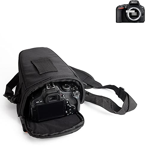K-S-Trade Kameratasche Für Nikon D5500 Kameratasche Fototasche Schultertasche Umhängetasche Für Nikon D5500 Colt Für Systemkameras Schutzhülle von K-S-Trade