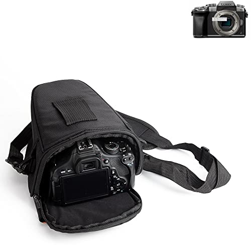 K-S-Trade Kameratasche Für Panasonic Lumix DMC-G70 Kameratasche Fototasche Schultertasche Umhängetasche Für Panasonic Lumix DMC-G70 Colt Für von K-S-Trade