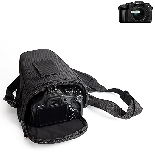 K-S-Trade Kameratasche Für Panasonic Lumix DMC-G81 Kameratasche Fototasche Schultertasche Umhängetasche Für Panasonic Lumix DMC-G81 Colt Für von K-S-Trade