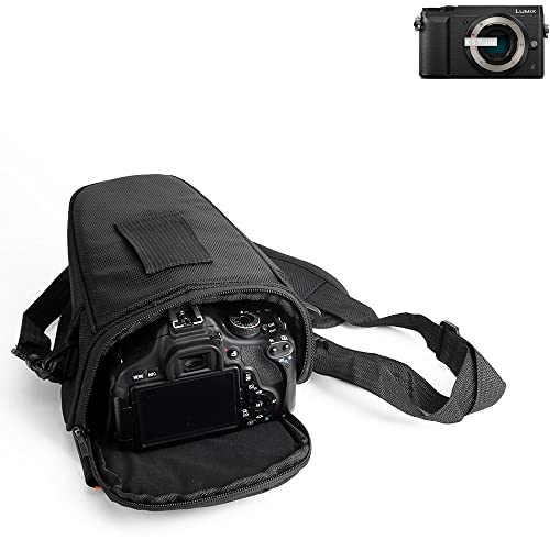 K-S-Trade Kameratasche Für Panasonic Lumix DMC-GX80 Kameratasche Fototasche Schultertasche Umhängetasche Für Panasonic Lumix DMC-GX80 Colt Für von K-S-Trade