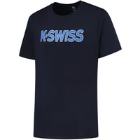 K-Swiss Essentials Tee T-Shirt Herren in dunkelblau von K-SWISS