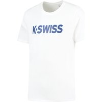 K-Swiss Essentials Tee T-Shirt Herren in weiß von K-SWISS