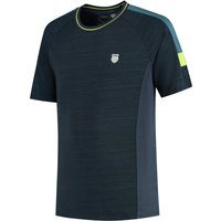 K-Swiss Hypercourt Melange 2 T-Shirt Herren in dunkelblau, Größe: M von K-SWISS