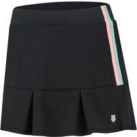 K-Swiss Hypercourt Pleated Skirt 3 Rock Damen in schwarz, Größe: XL von K-SWISS