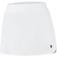 K-Swiss Hypercourt Skirt 4 Rock Damen in weiß, Größe: M von K-SWISS