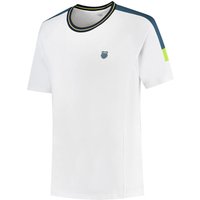 K-swiss Hypercourt Melange 2 T-shirt Herren Weiß - L von K-SWISS