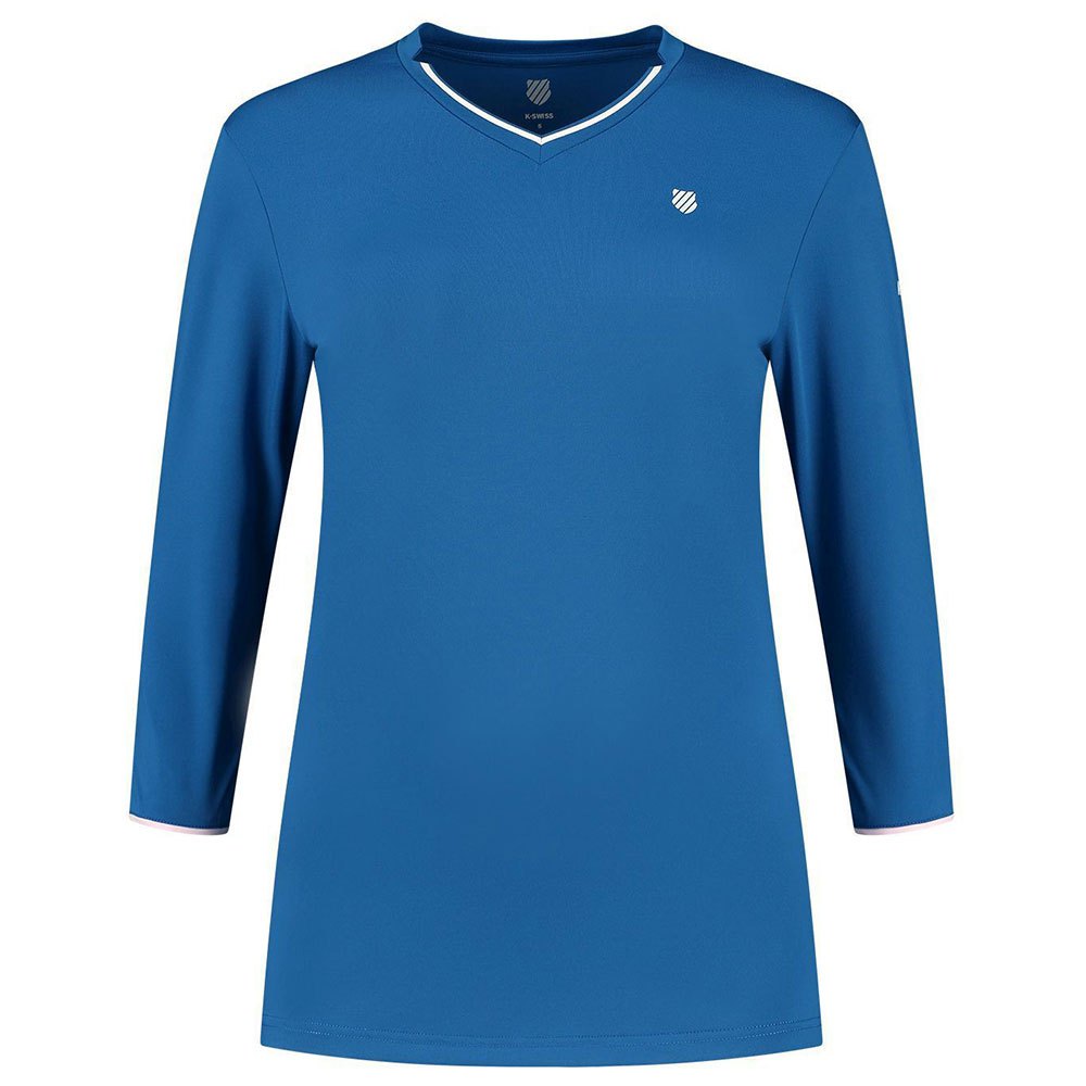 K-swiss Hypercourt 2 Long Sleeve T-shirt Blau L Mann von K-swiss
