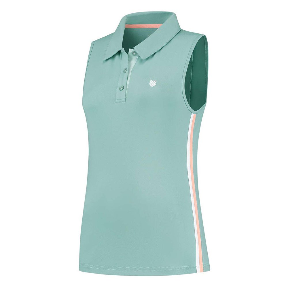 K-swiss Hypercourt Short Sleeve Polo Grün S Frau von K-swiss