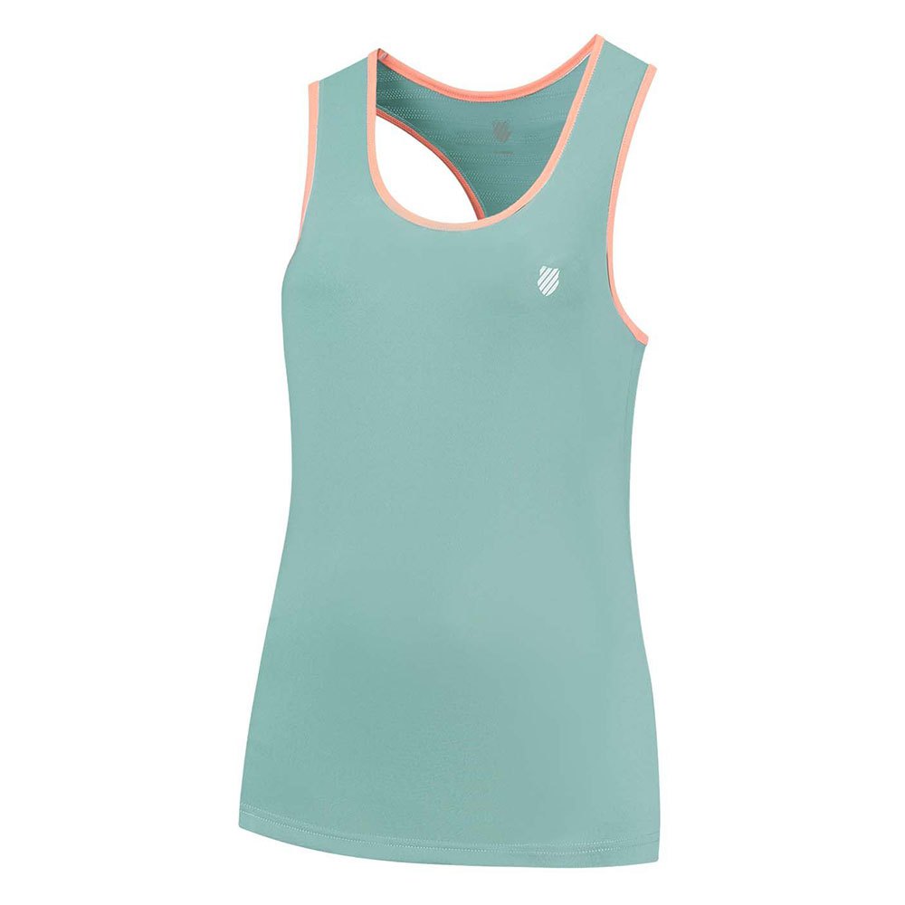 K-swiss Hypercourt Speed 4 Sleeveless T-shirt Grün L Frau von K-swiss