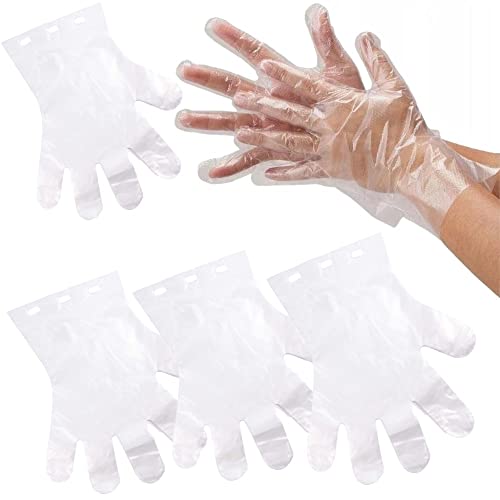 K&B Vertrieb Einweghandschuhe 200 Stück Einmalhandschuhe PE-Handschuhe Plastikhandschuhe Kunststoff 085 von K&B Vertrieb