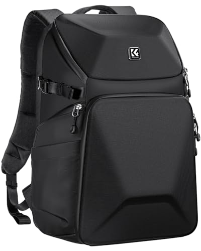 K&F Concept Kamerarucksack, Wasserdicht Fotorucksack Spiegelreflex DSLR Rucksack Kameratasche für Spiegelreflexkameras Digital multifunktionale Kamerataschen für DSLR-Kameras（20L） von K&F Concept