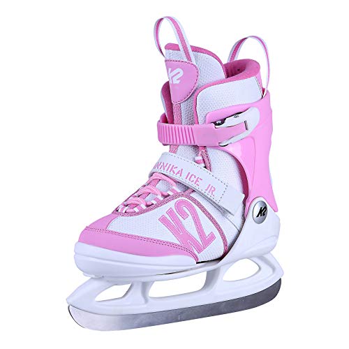 K2 Skates Mädchen Schlittschuhe Annika Ice, White - pink, 25C0109 von K2