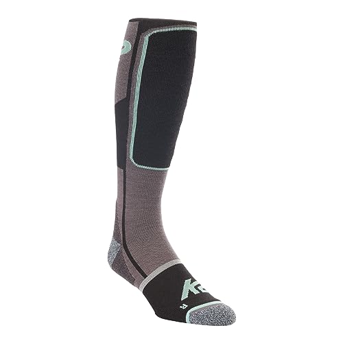 K2 Unisex – Erwachsene Freeride Sock Skisocken, Gray, L von K2